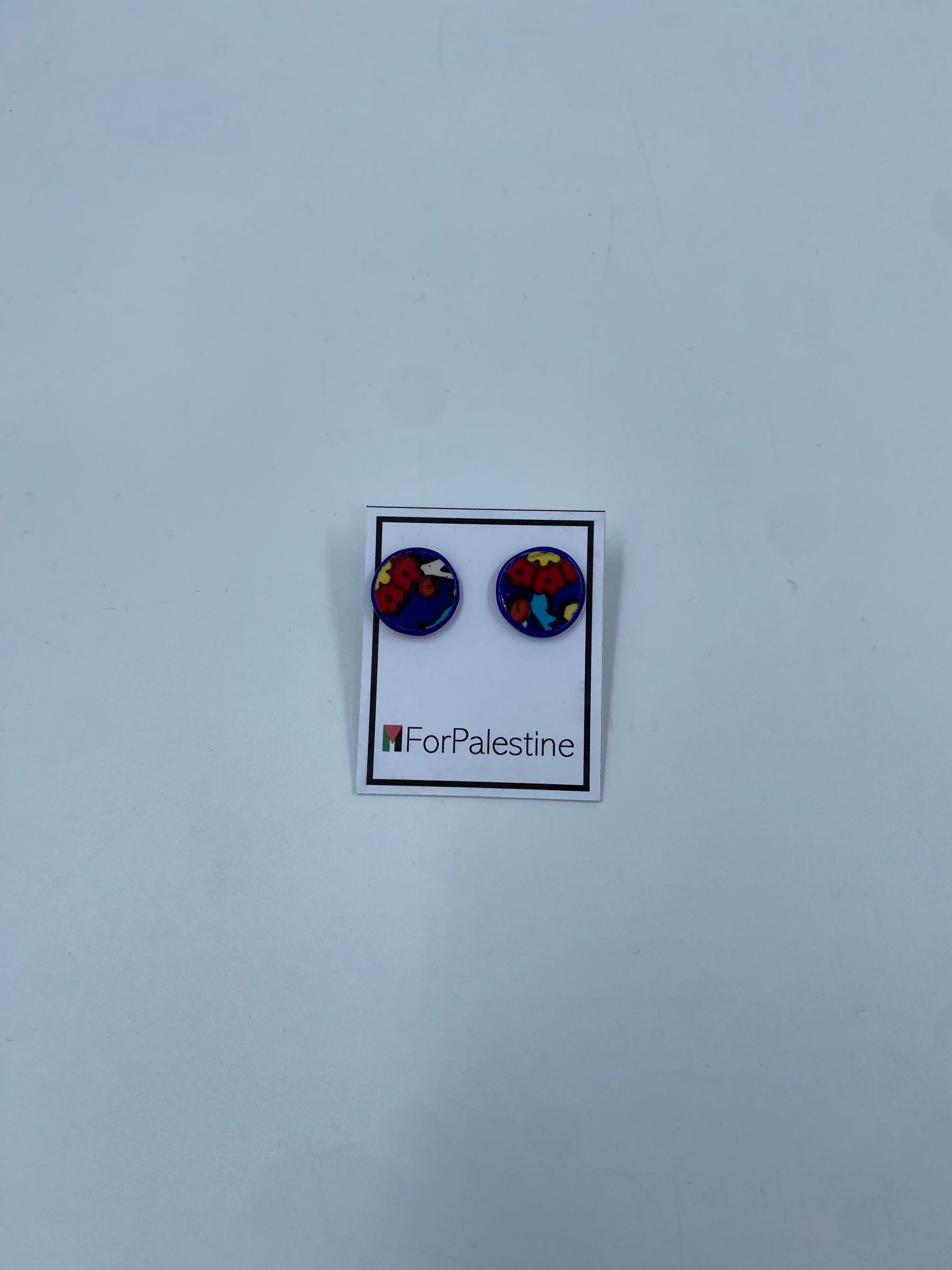 Handmade earrings, 16 mm