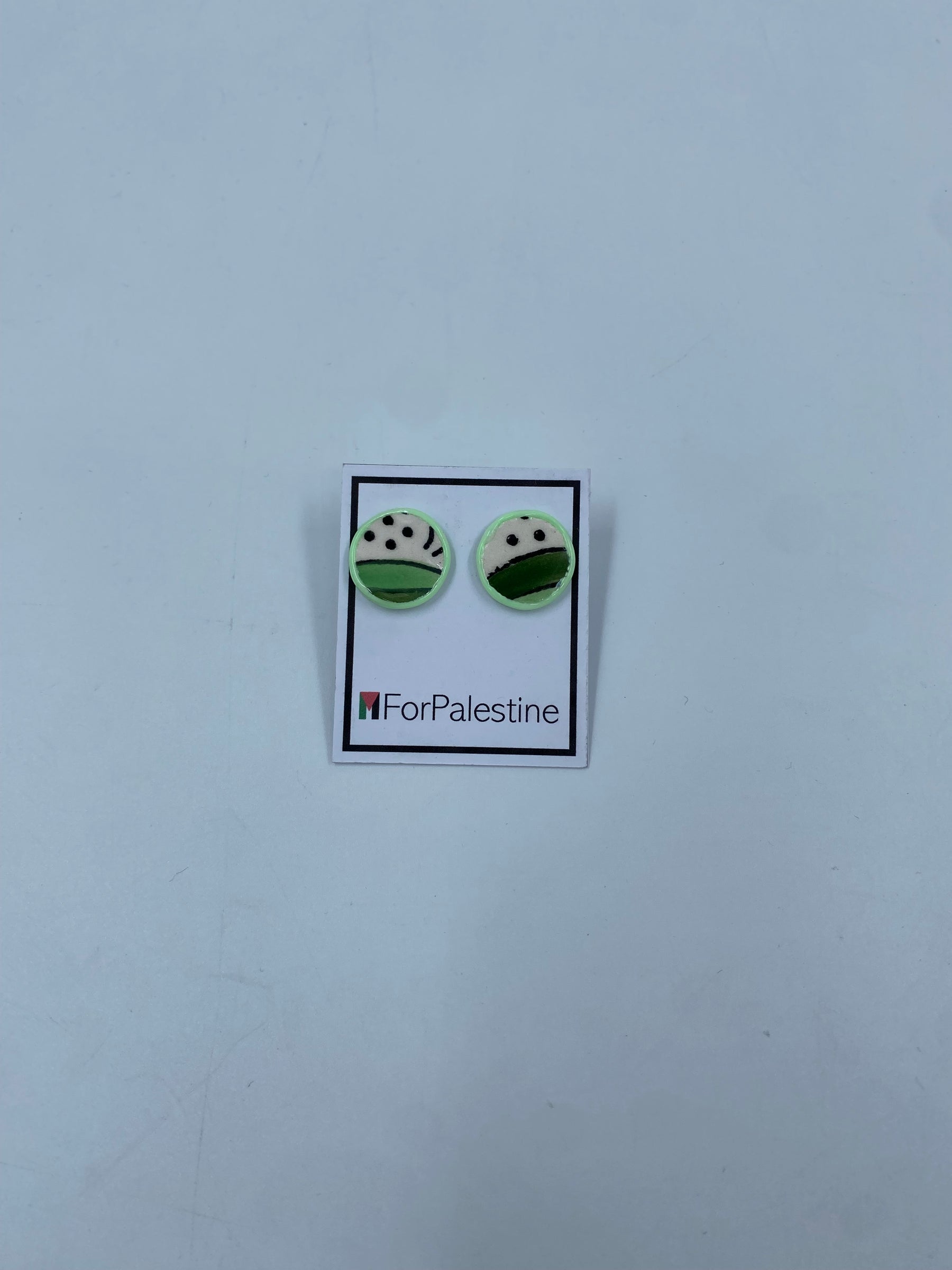 Handmade earrings, 16 mm