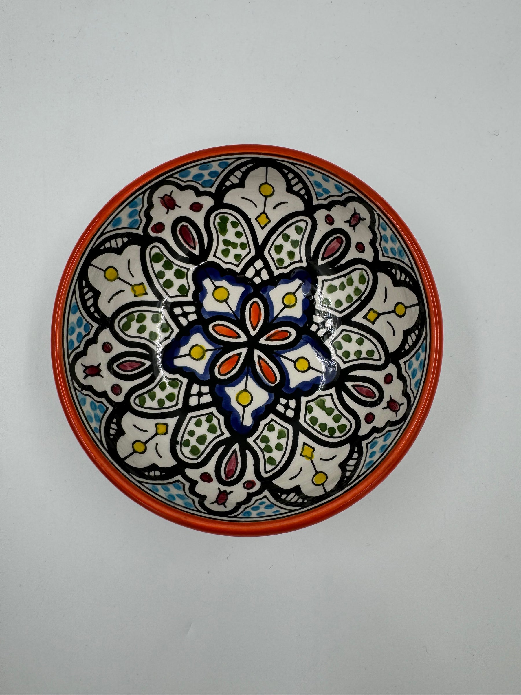 Jenin Bowl Orange 15 cm