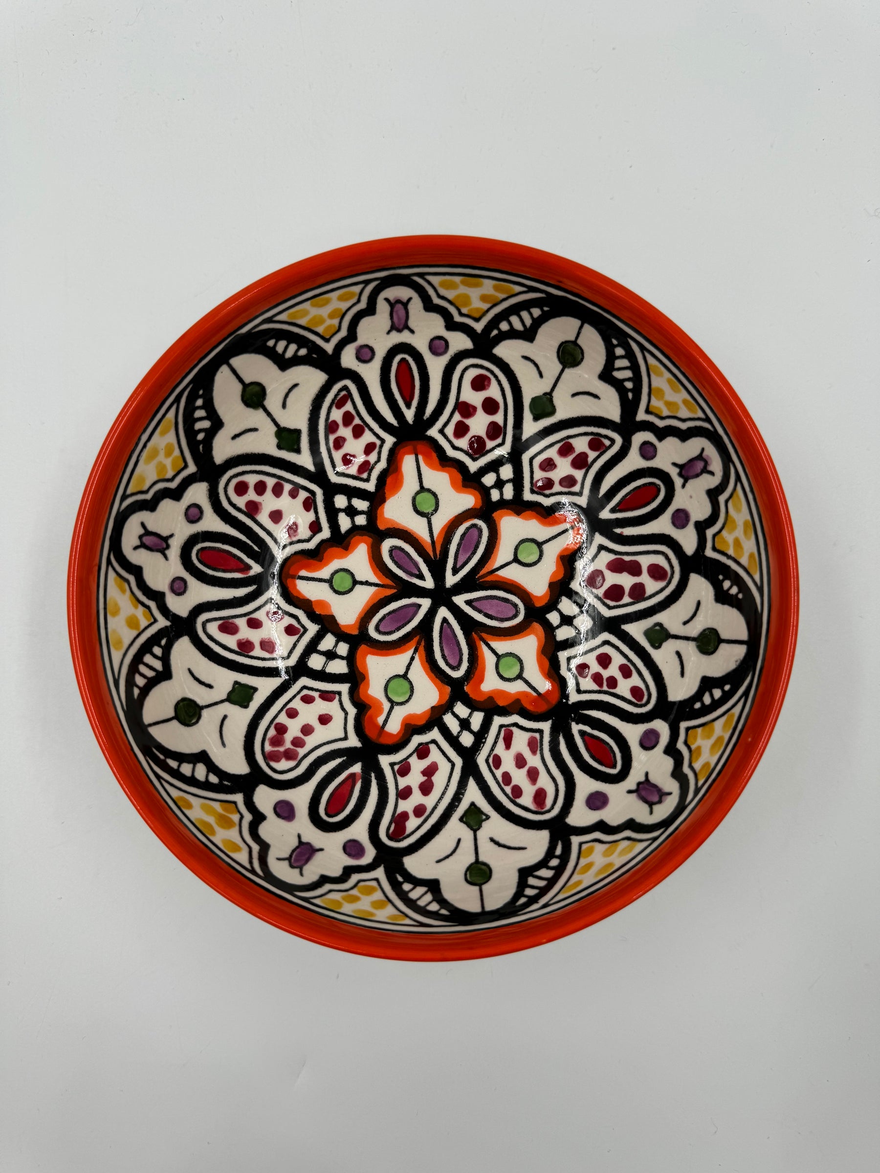 Jenin Bowl Orange 15 cm