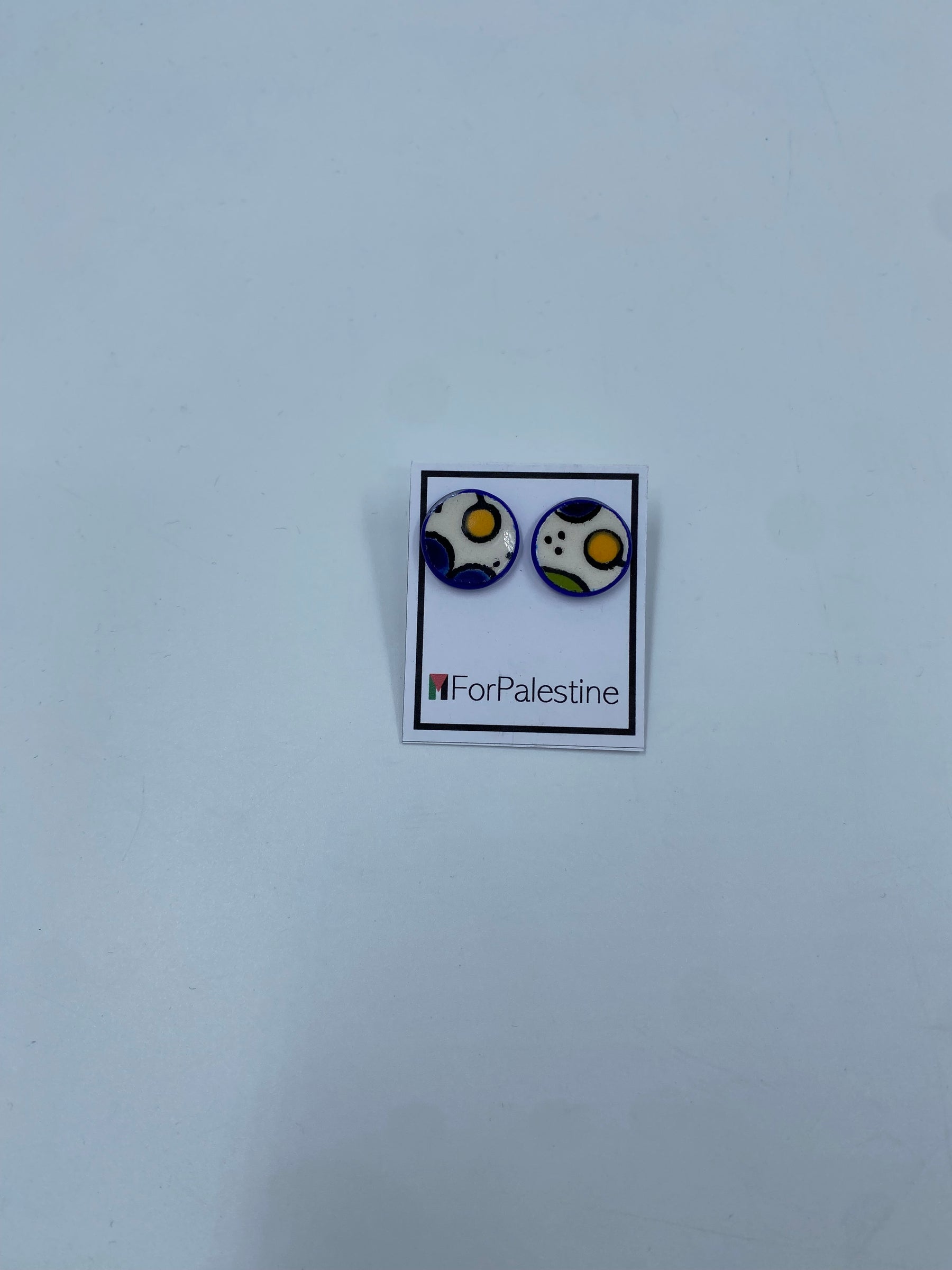 Handmade earrings, 16 mm