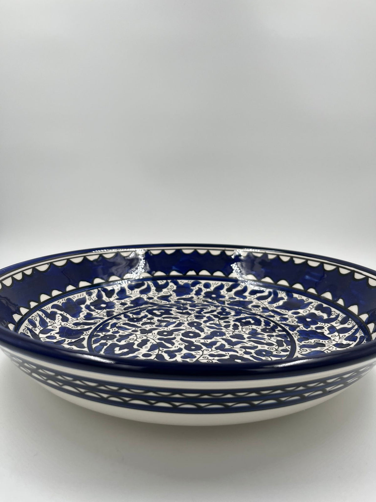 Al-Khalil Dark Blue Deep Tray 37 cm