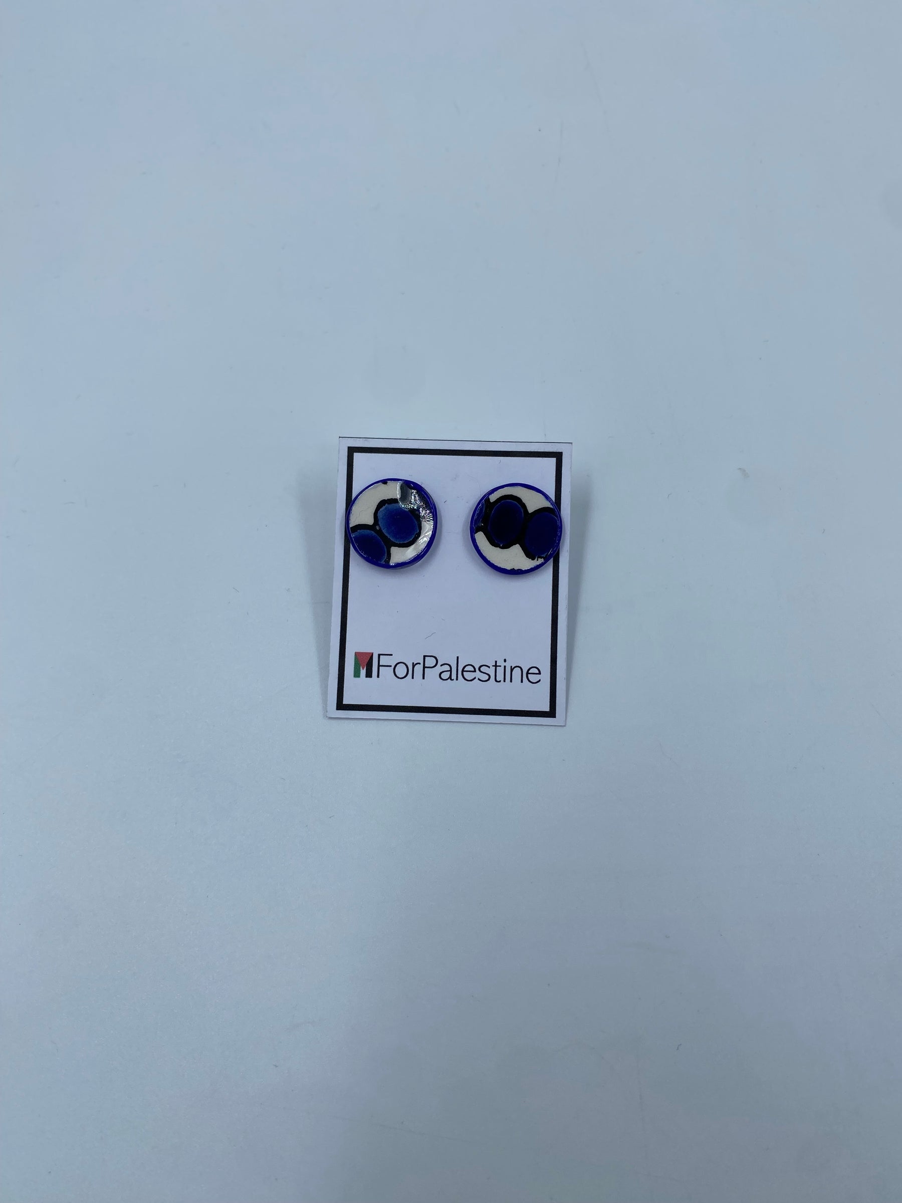 Handmade earrings, 16 mm