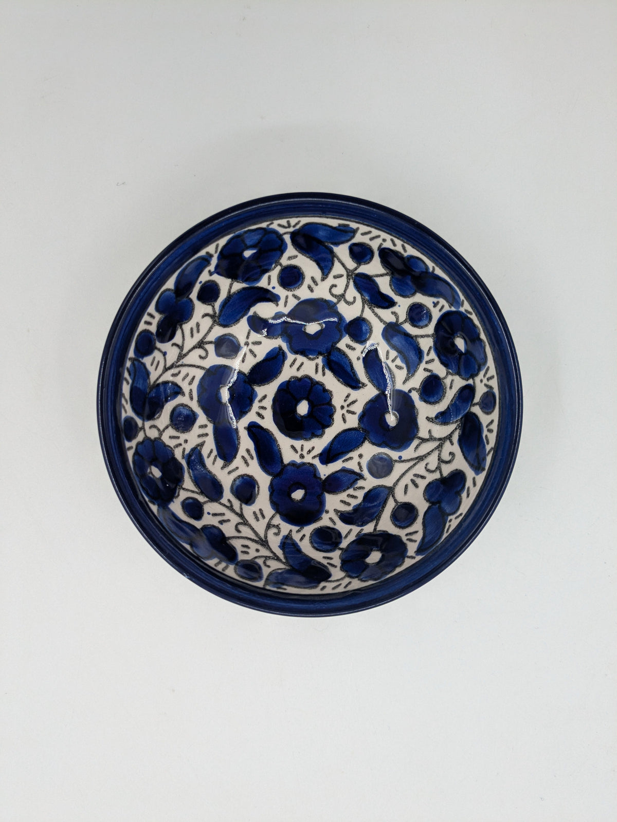 Cuenco 12 cm - burdeos/verde
