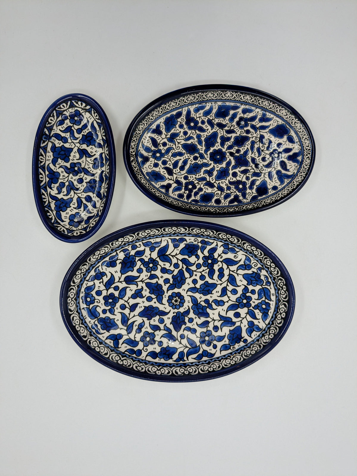 Serving Dishes - Set of 3 Sizes (Royal Blue)