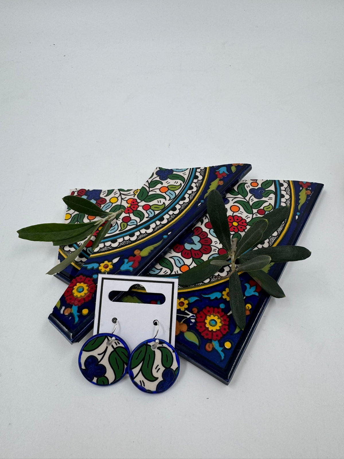 Håndlavede øreringe, 19 mm