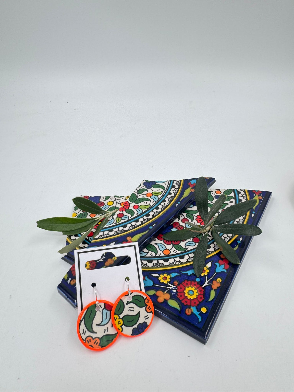 Håndlavede øreringe, 19 mm