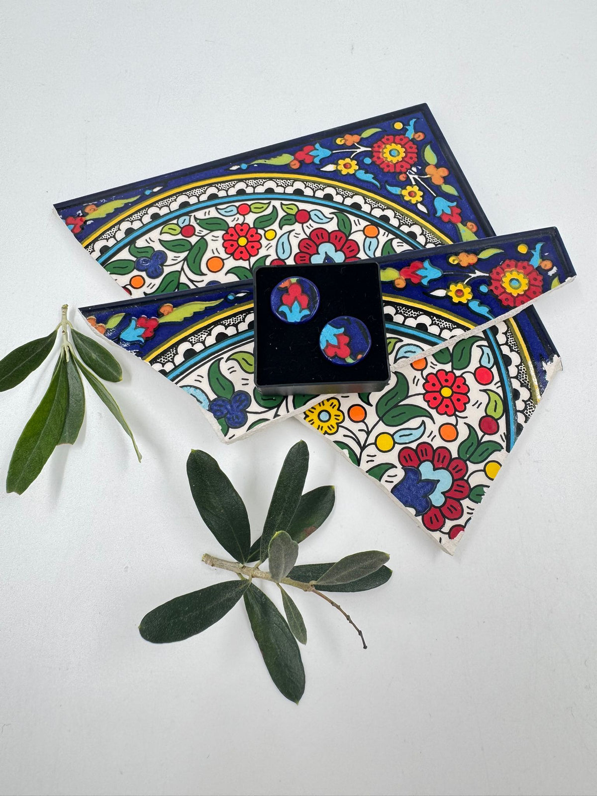 Håndlavede øreringe, 16 mm