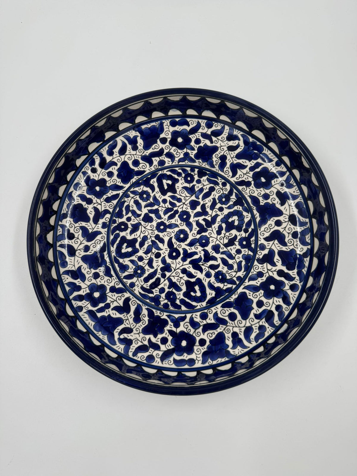 Al-khalil Royal Blue Tray 35 cm