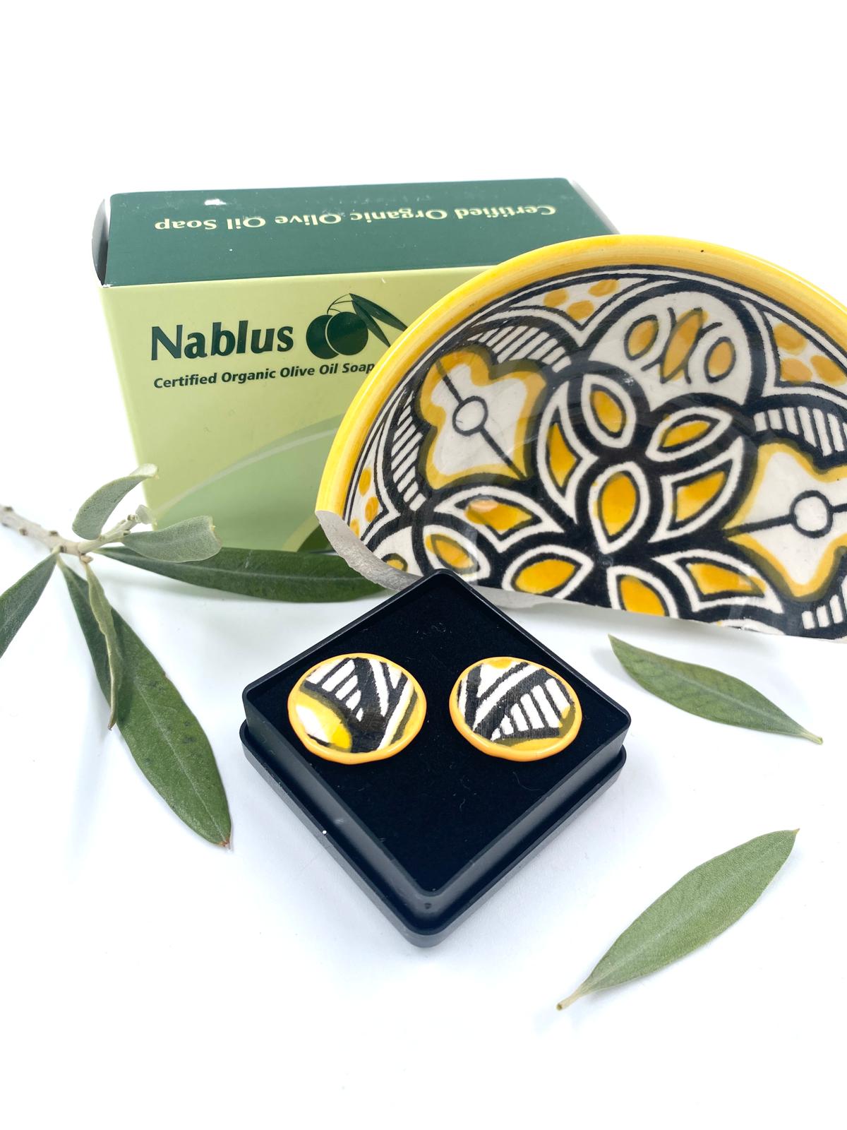 Håndlavede øreringe, 19 mm