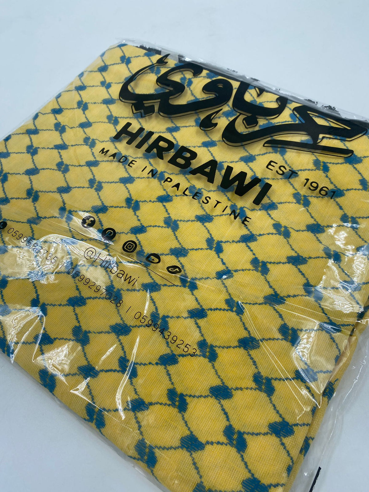 Hirbawi Kuffiyeh Yellow