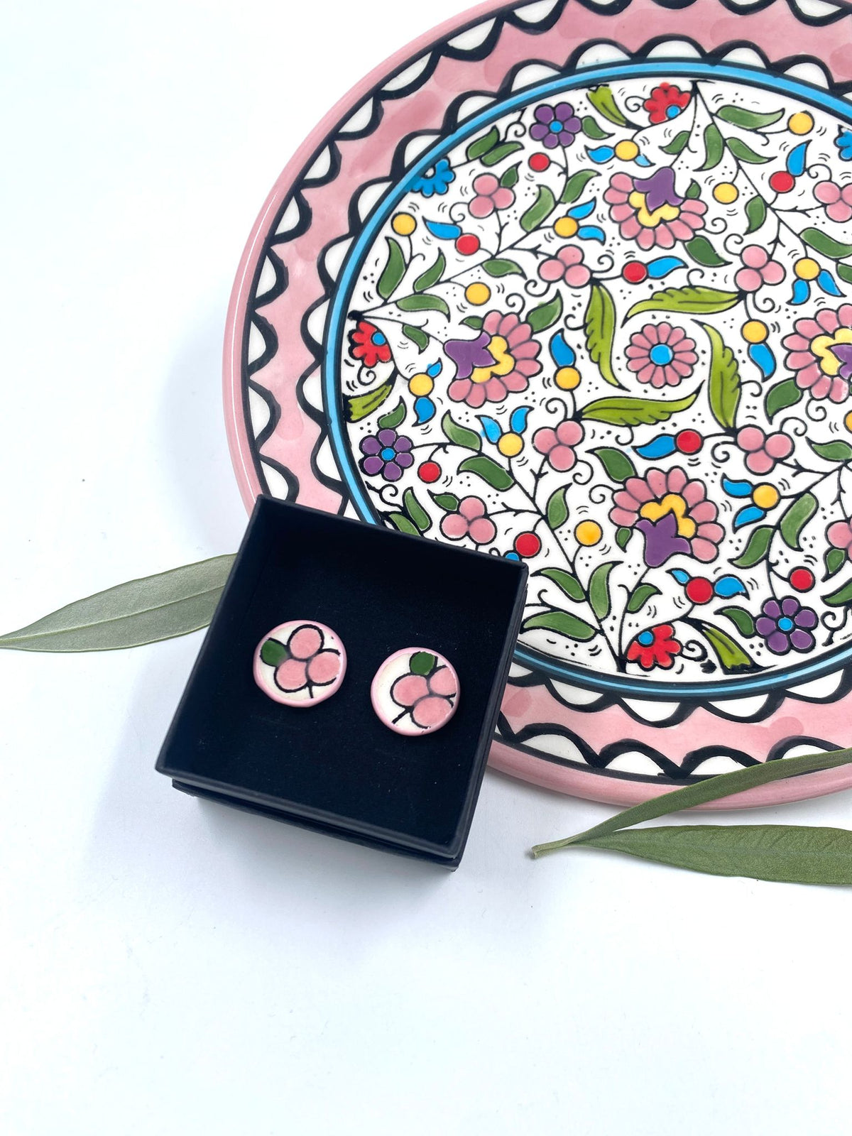 Håndlavede øreringe, 16 mm