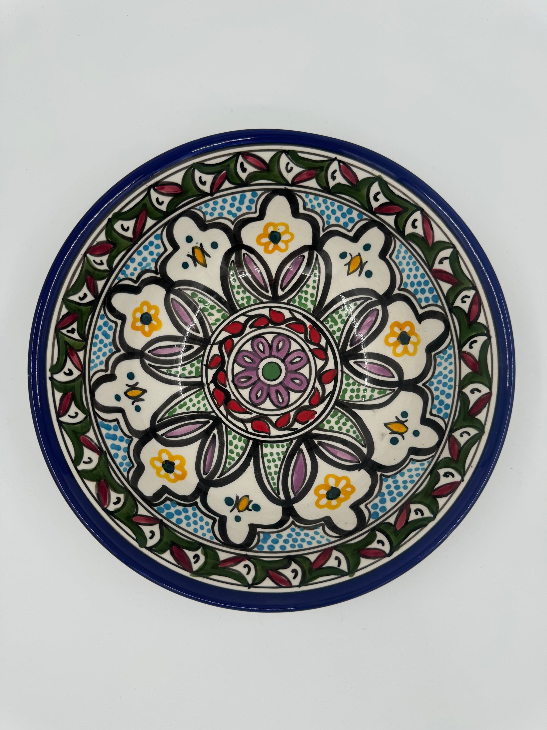 Moroccan bowl 27 cm - Royal blue