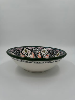 Moroccan bowl 27 cm - Green