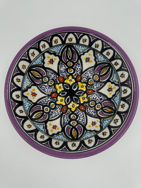 Moroccan bowl 27 cm - Purple