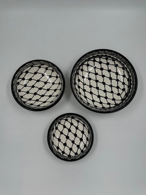 Kuffiyeh Low Bowl