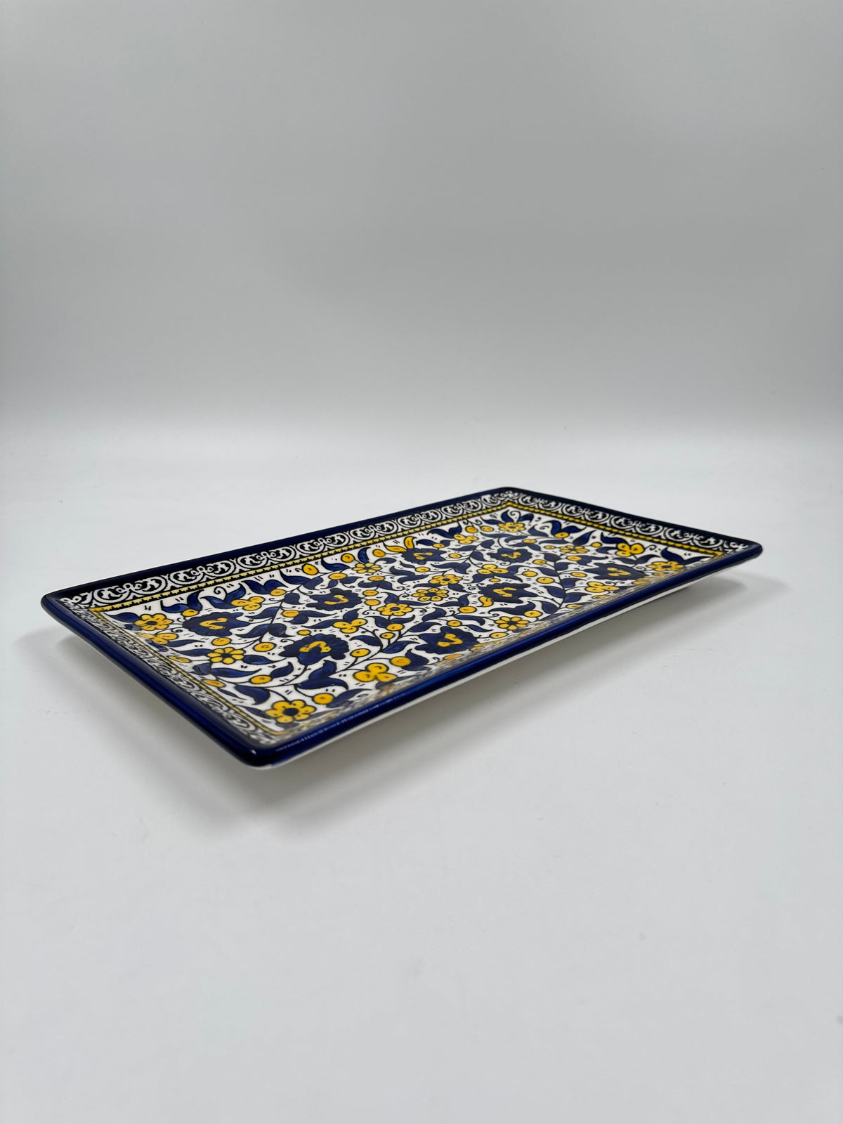 Al-khalil Tray Yellow 32X19 cm