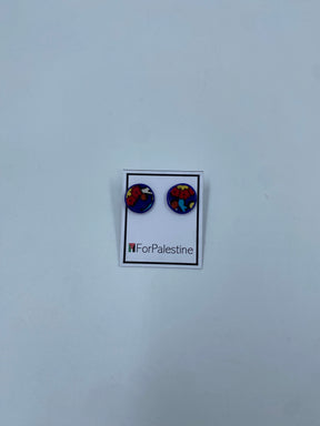 Handmade earrings, 16 mm
