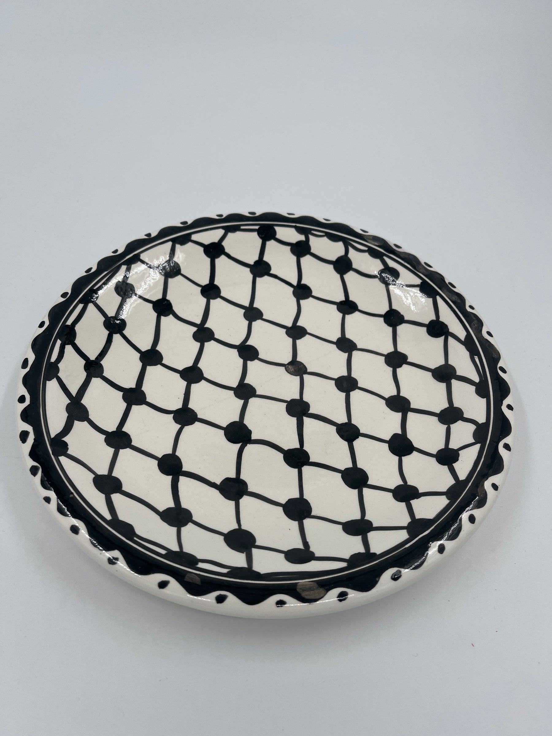 24 cm kuffiyeh dinner plate