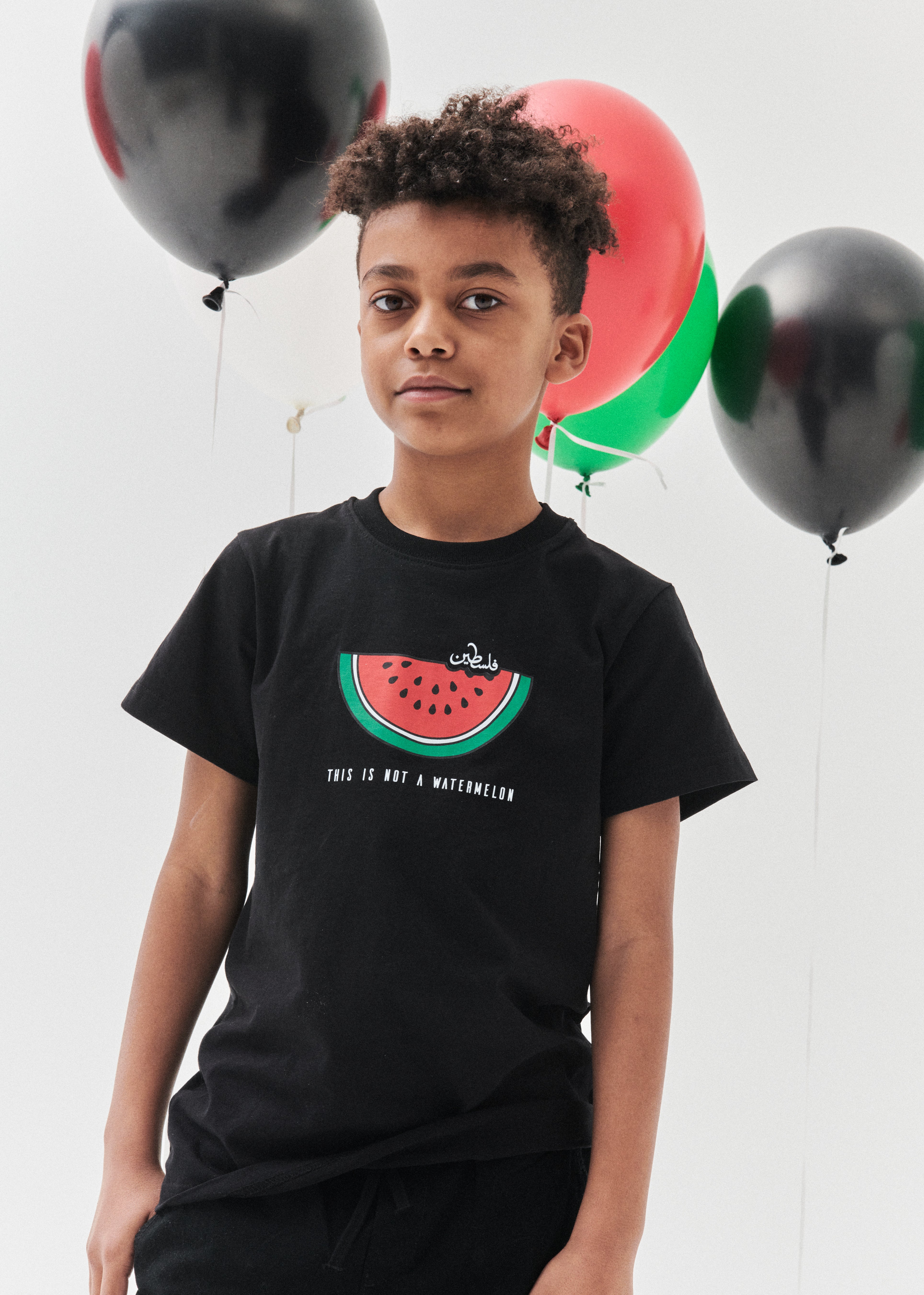 Detta är inte en vattenmelon - T-shirt för barn