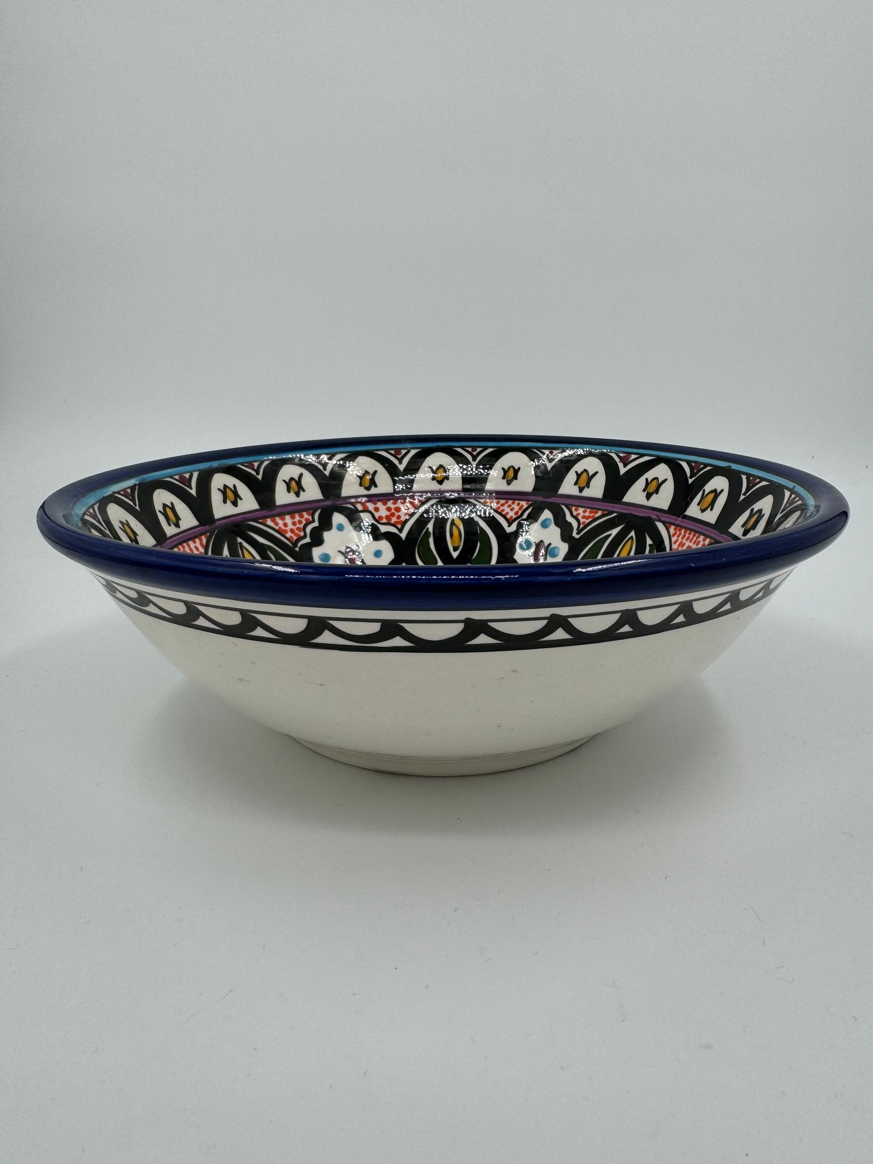 Moroccan bowl 27 cm - Royal blue