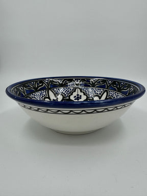 Moroccan bowl 27 cm - Royal blue