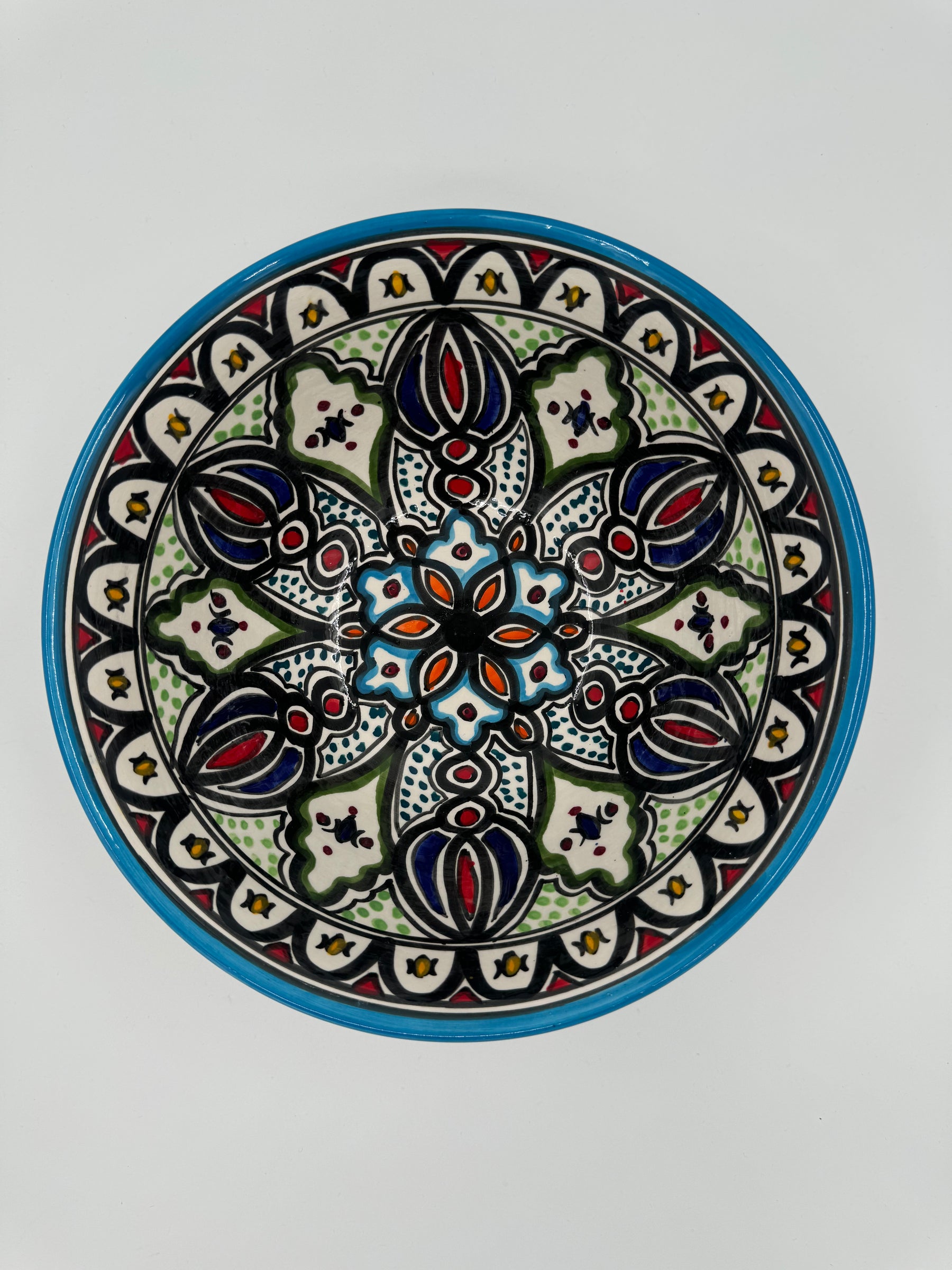 Deep Moroccan Bowl 25 cm