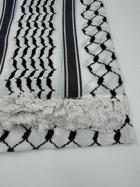 Hirbawi Kuffiyeh B&W