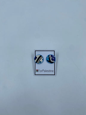 Handmade earrings, 19 mm
