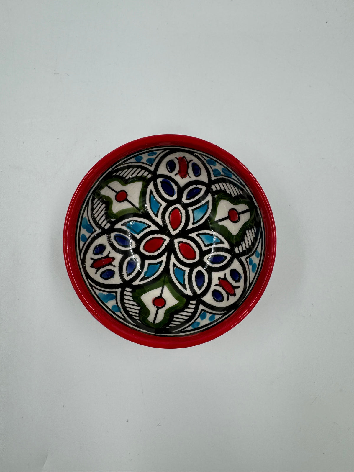 Jenin Bowl Red 9 cm