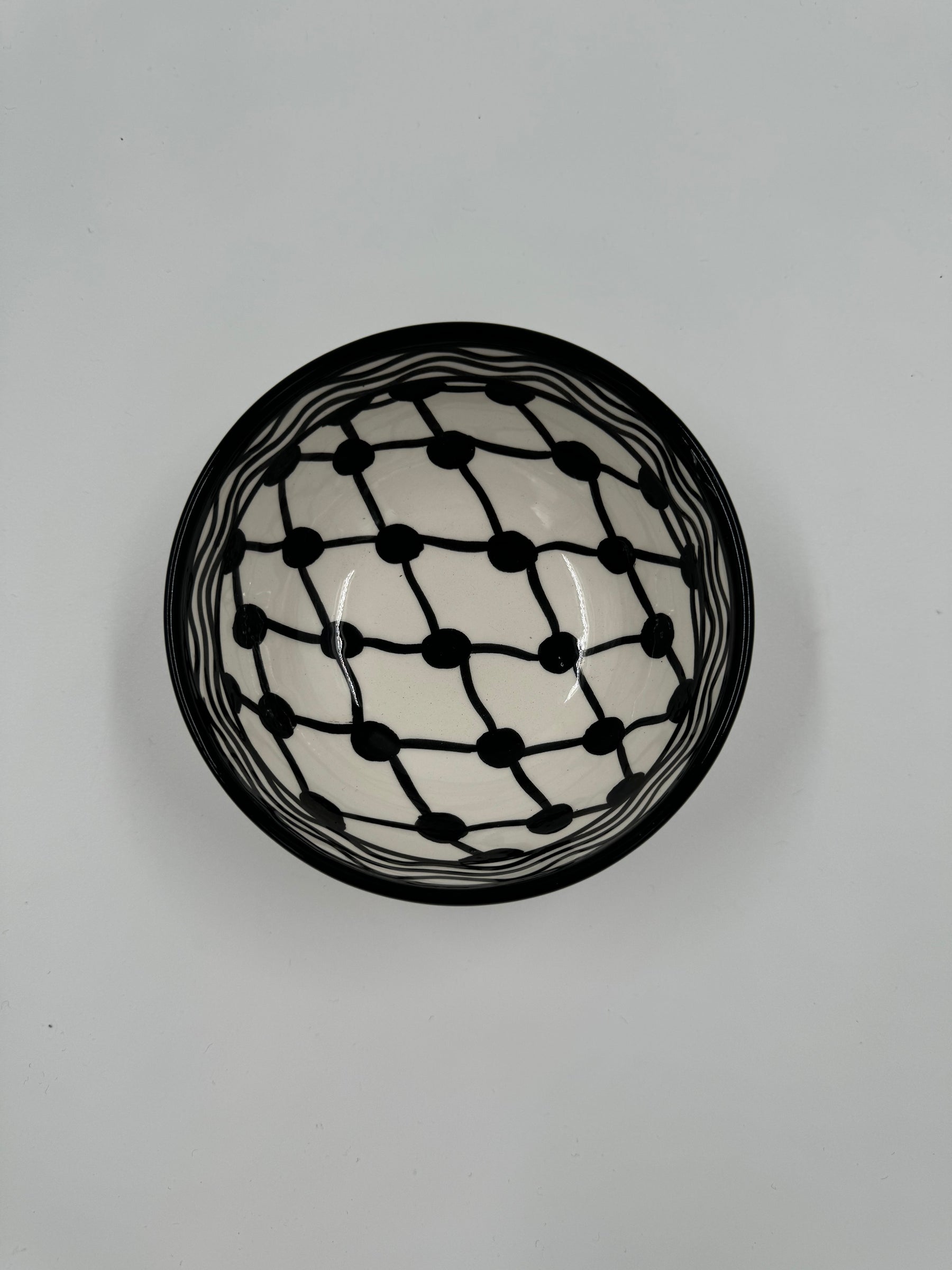 Kuffiyeh Wave Bowl