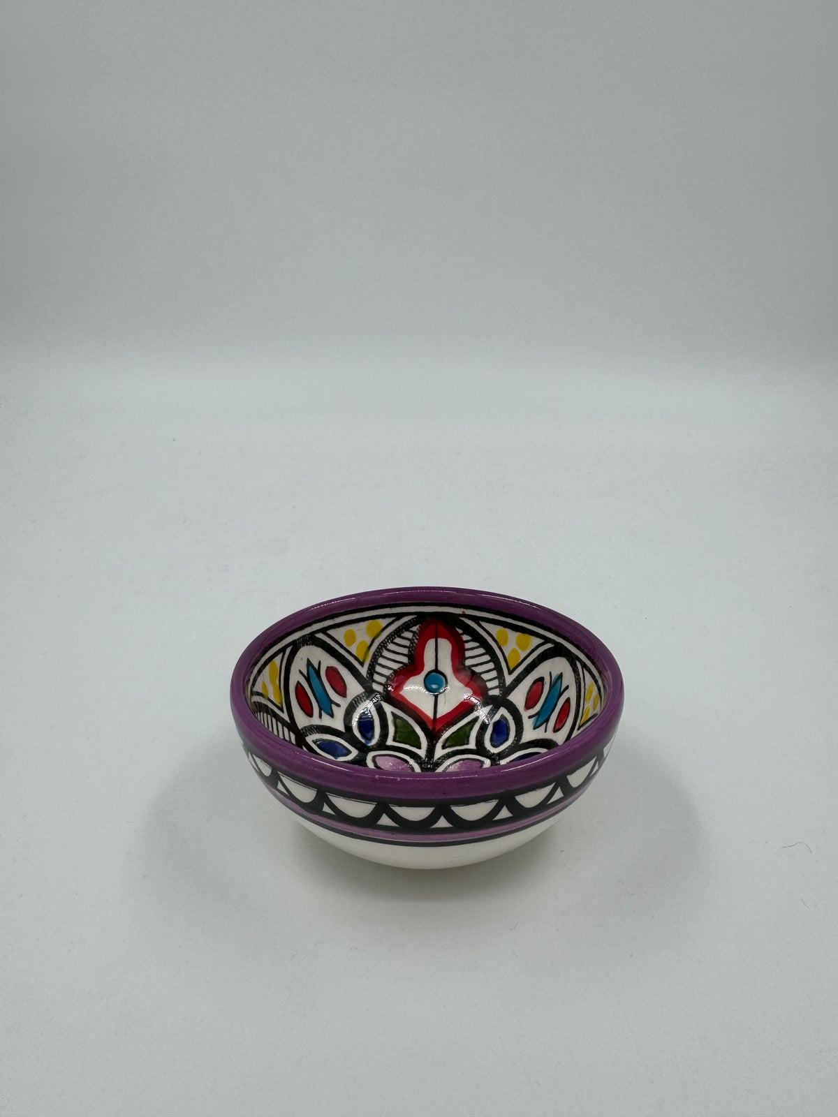 Jenin Bowl Purple 9 cm