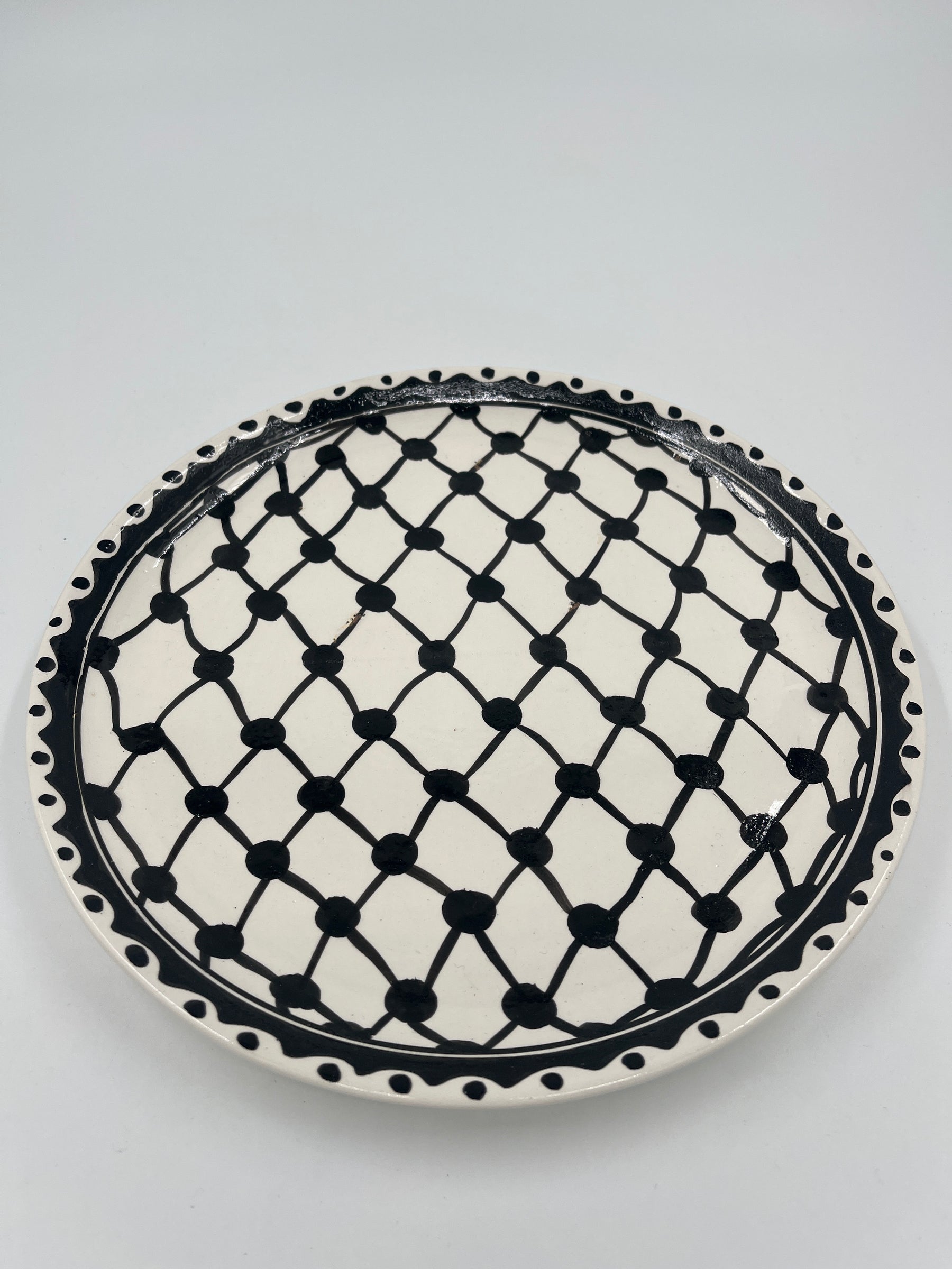 27 cm kuffiyeh dinner plate