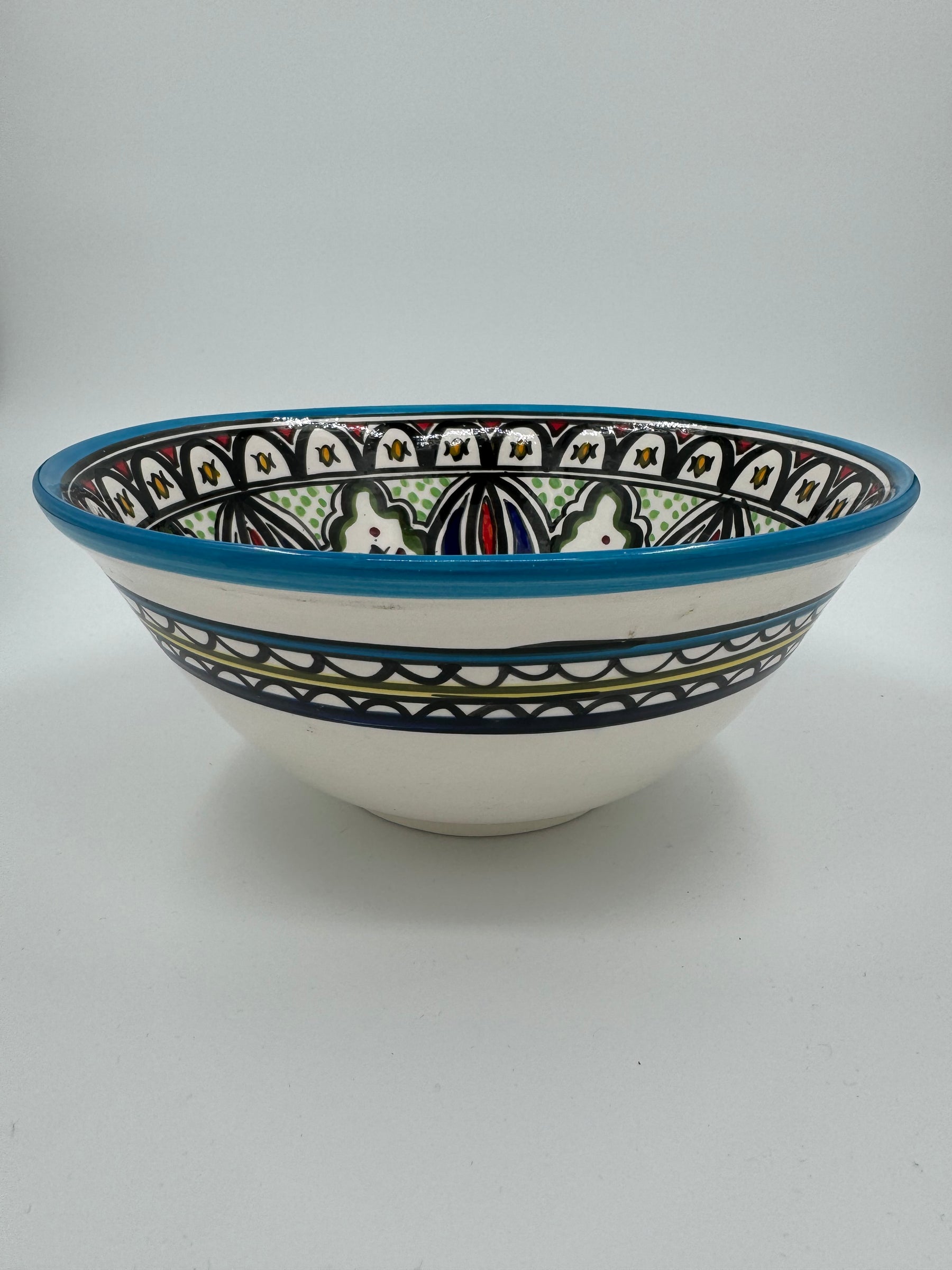 Deep Moroccan Bowl 25 cm