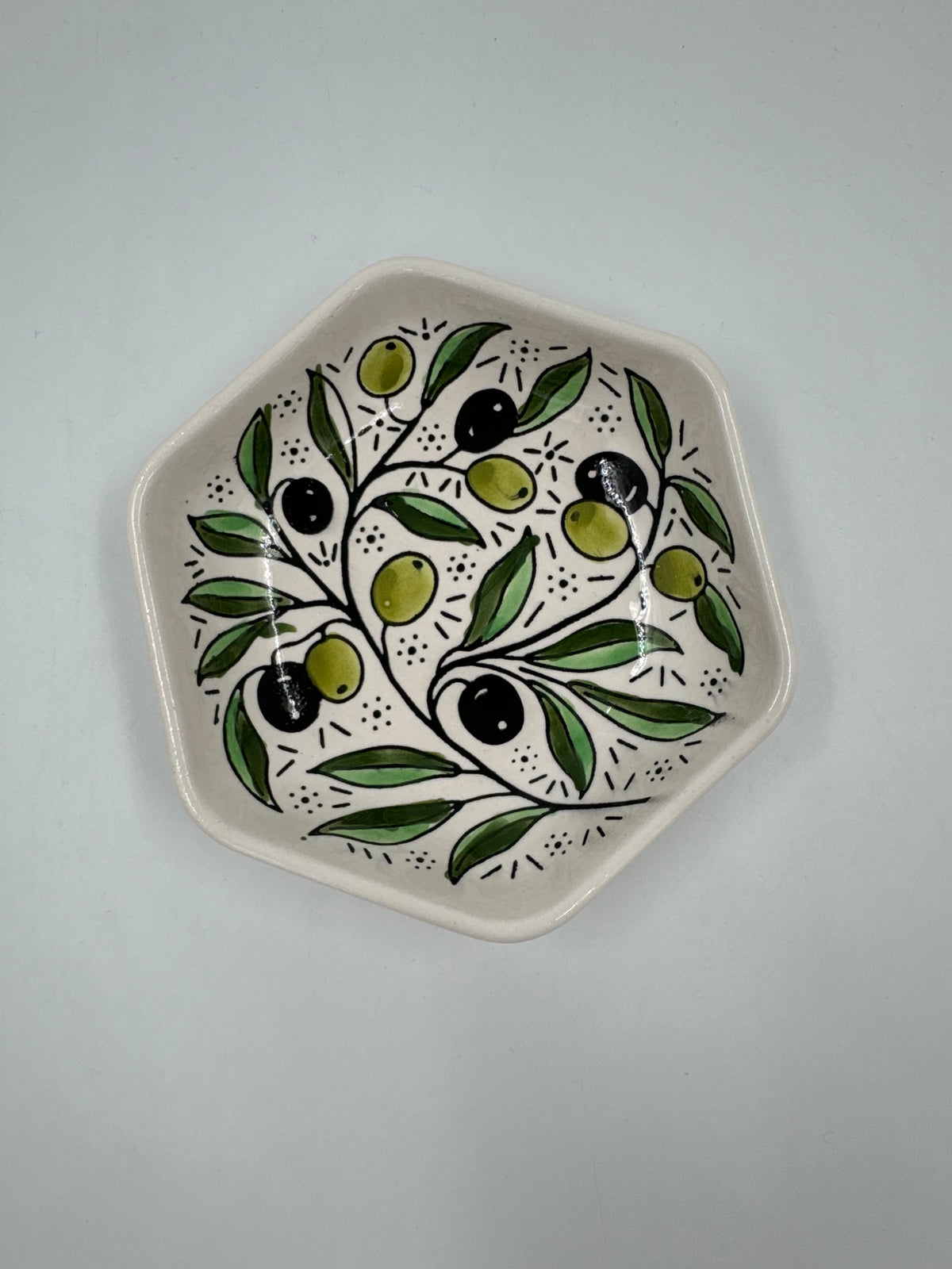 Zaytoun Hexagon Deep Plate