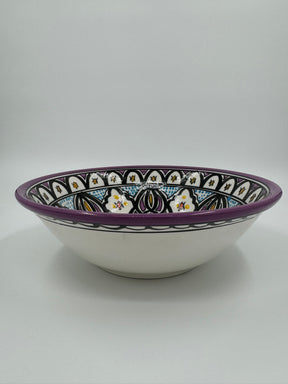 Moroccan bowl 27 cm - Purple