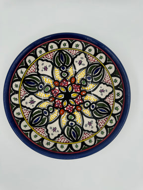 Moroccan bowl 27 cm - Royal blue