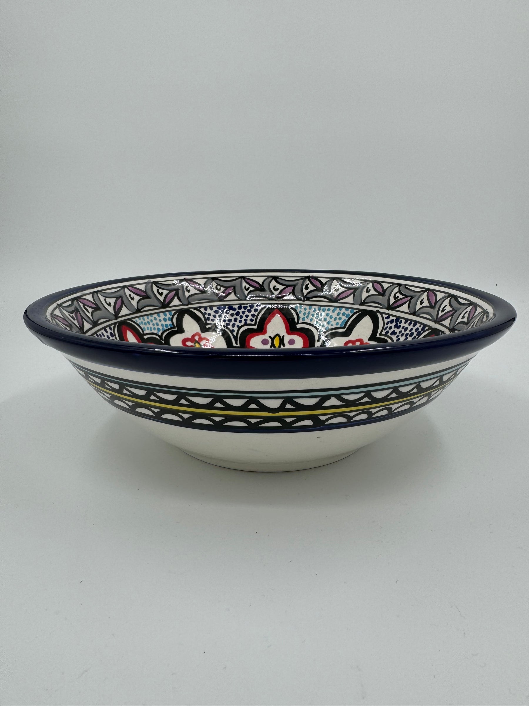 Moroccan bowl 27 cm - Royal blue