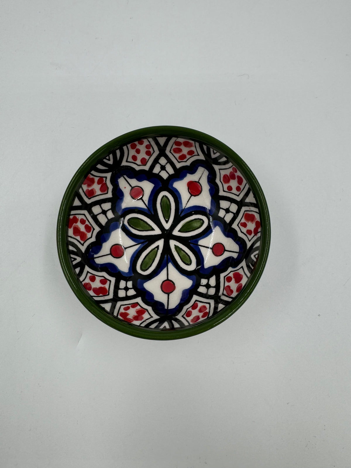 Jenin Bowl Dark Green 9 cm
