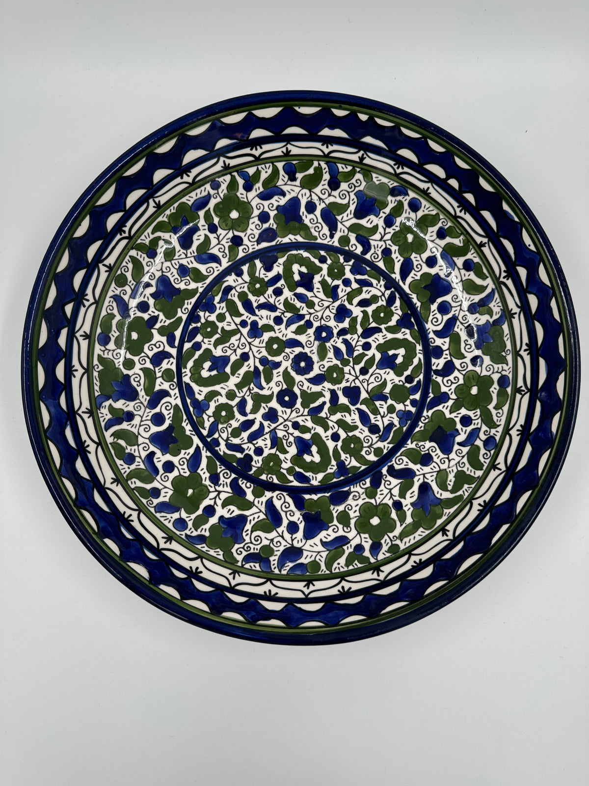 Al-Khalil Deep Tray 37cm Green