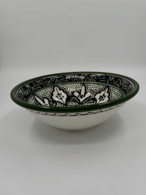 Moroccan bowl 27 cm - Green