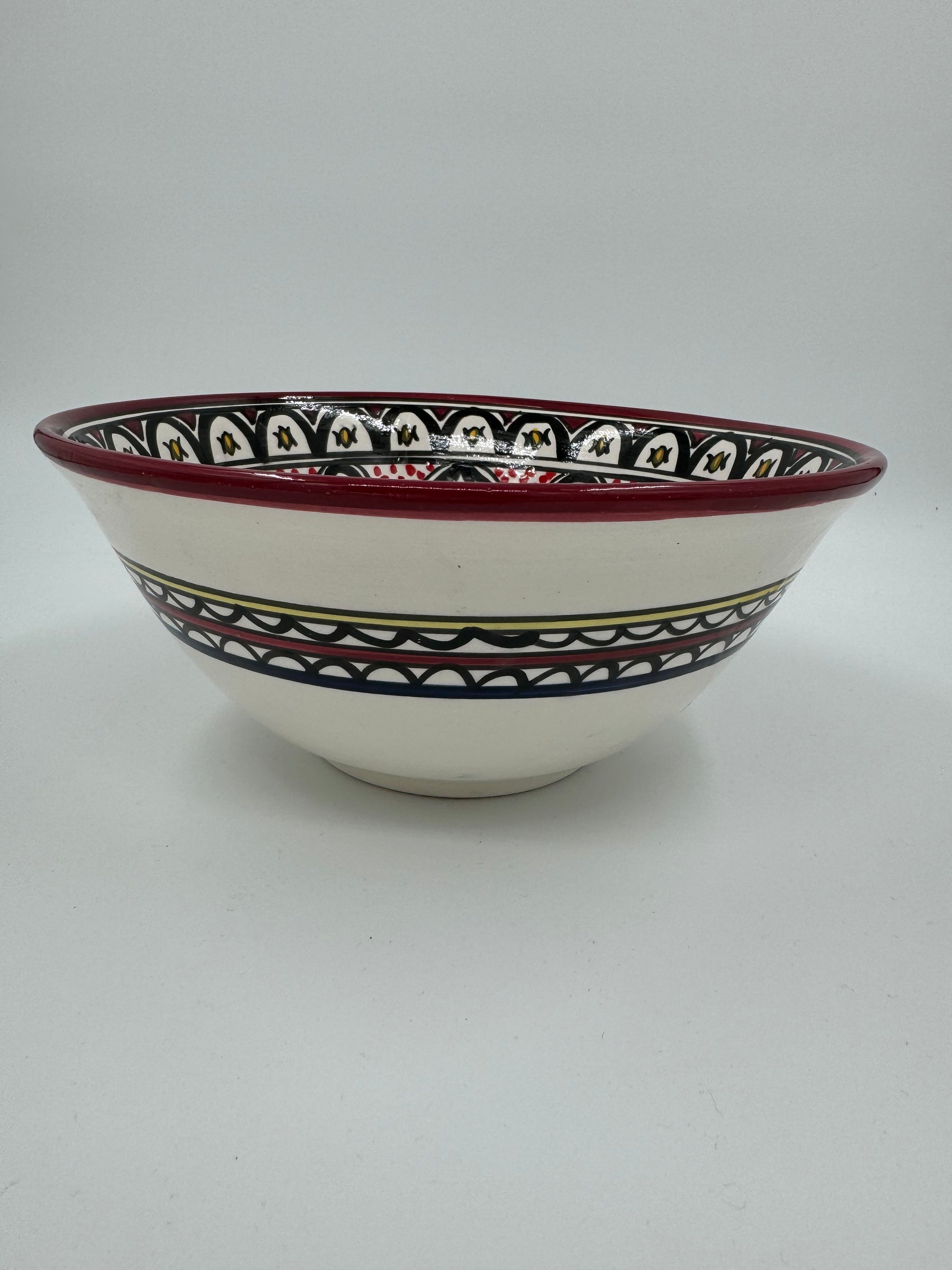 Deep Moroccan Bowl 25 cm