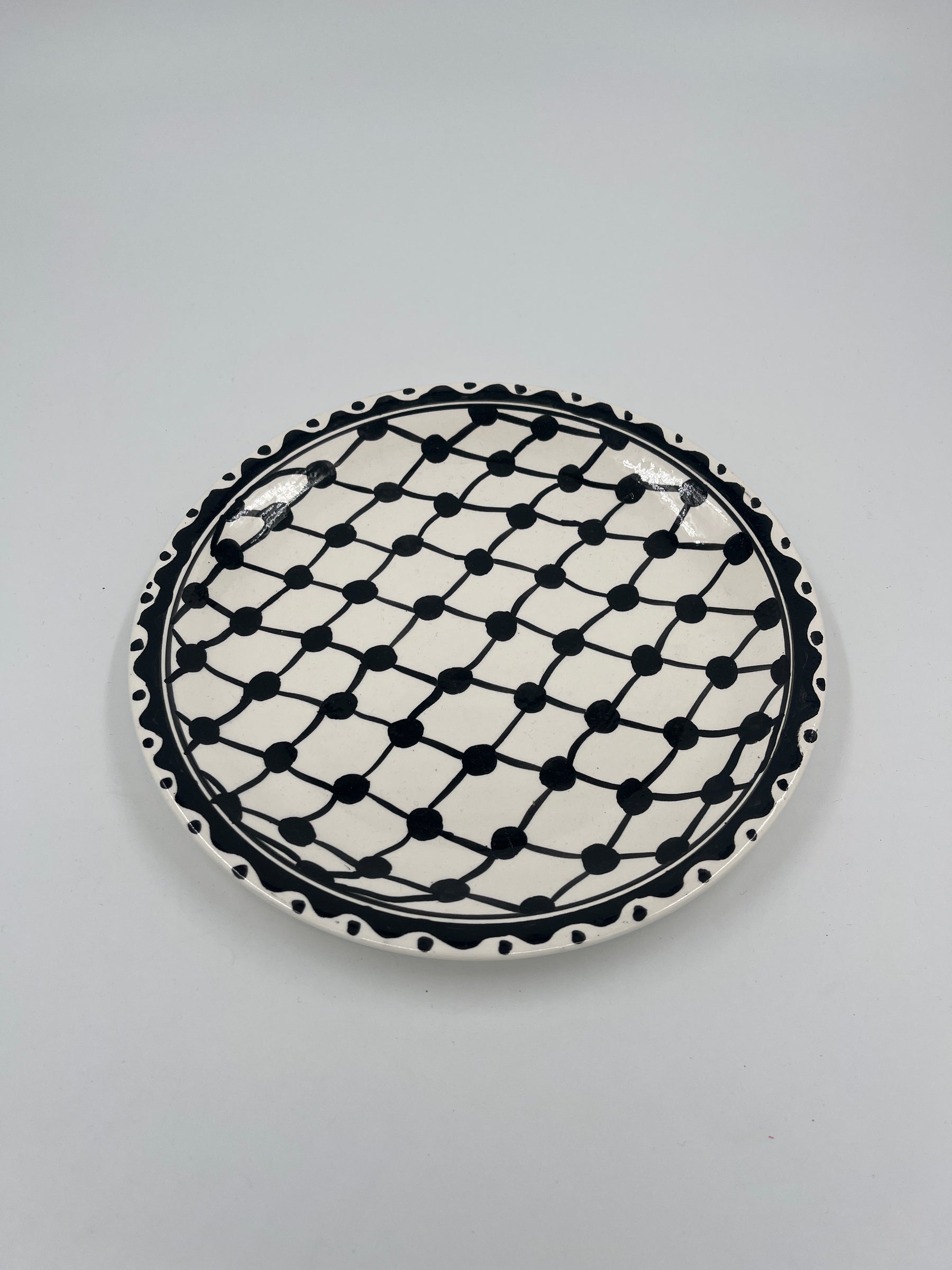 24 cm kuffiyeh dinner plate