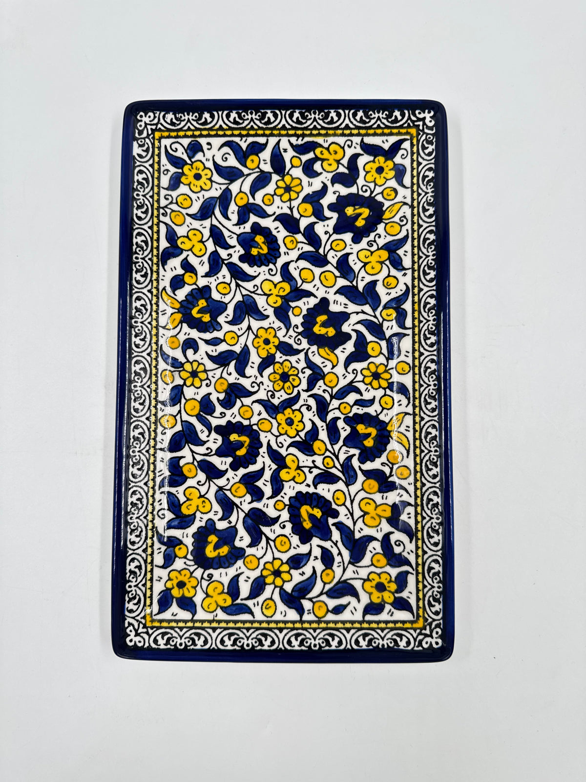 Al-khalil Tray Yellow 32X19 cm
