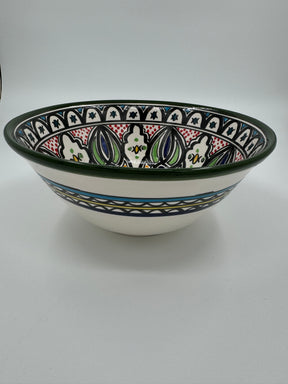 Deep Moroccan Bowl 25 cm