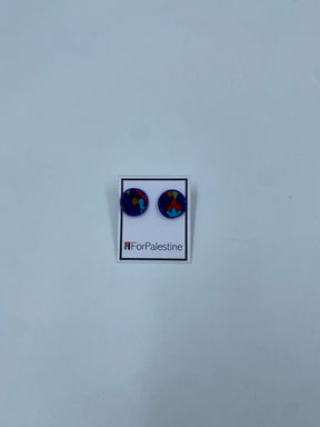 Handmade earrings, 16 mm