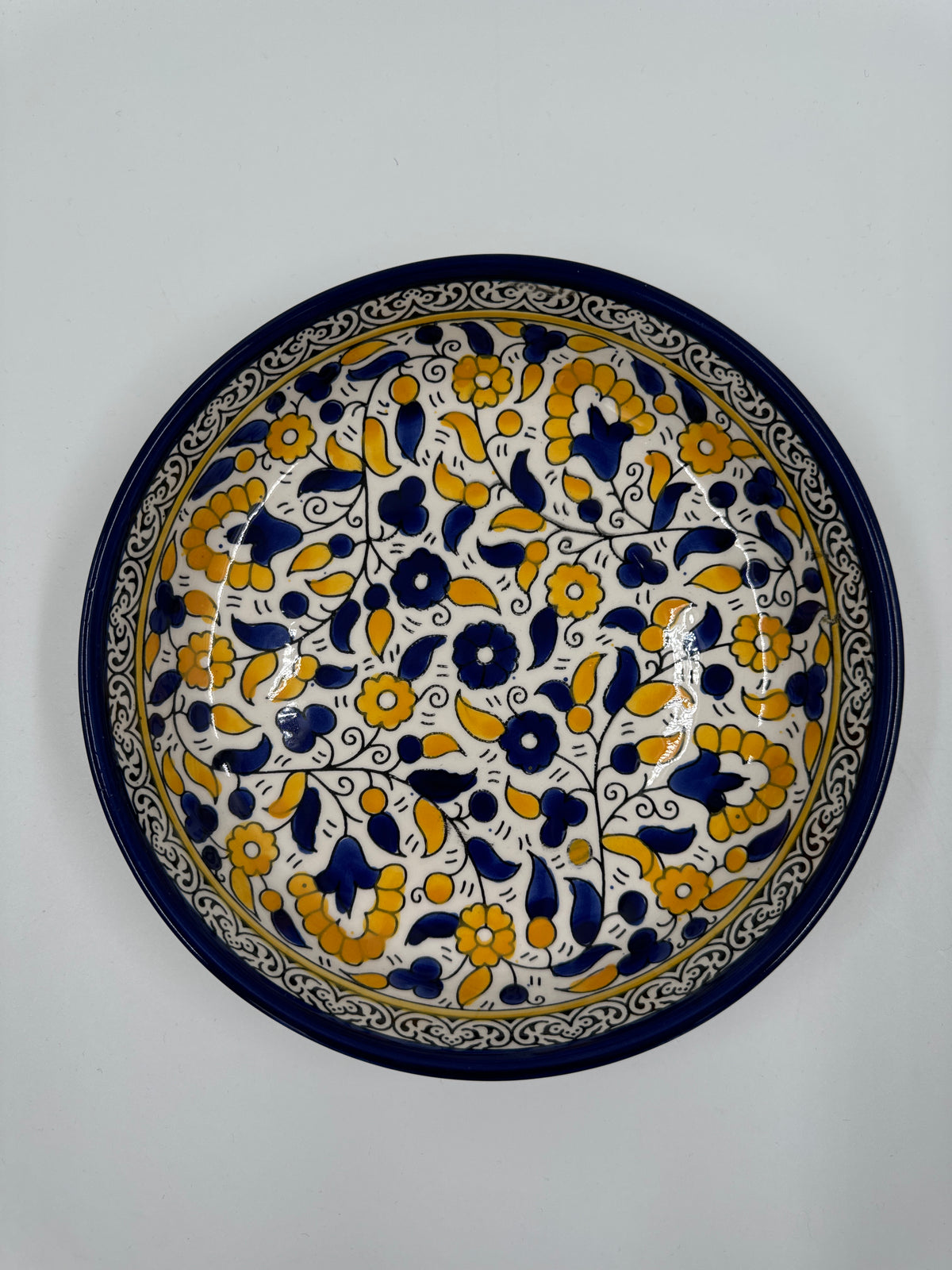 Al-Khalil Tray 23 cm Yellow