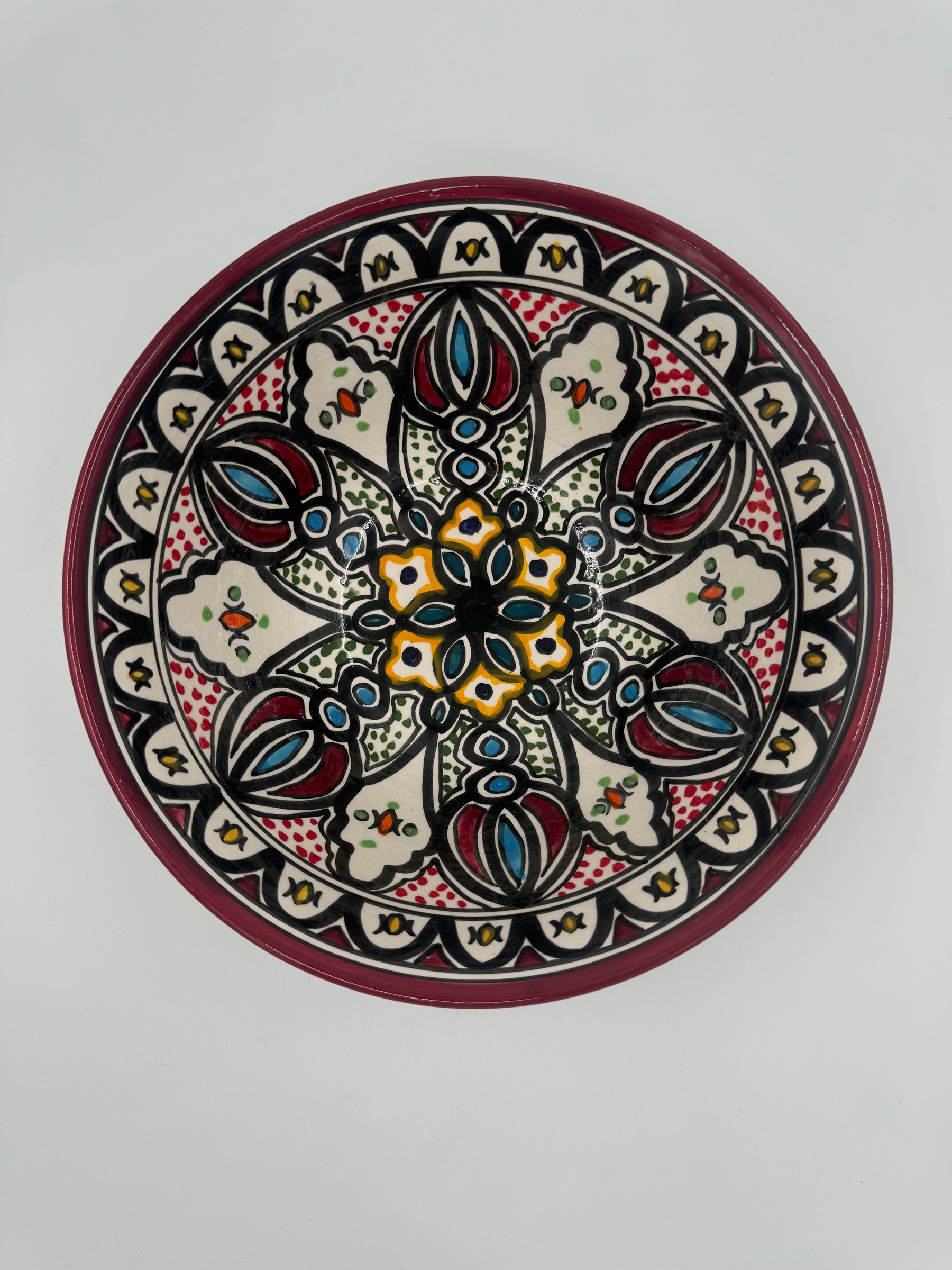 Deep Moroccan Bowl 25 cm