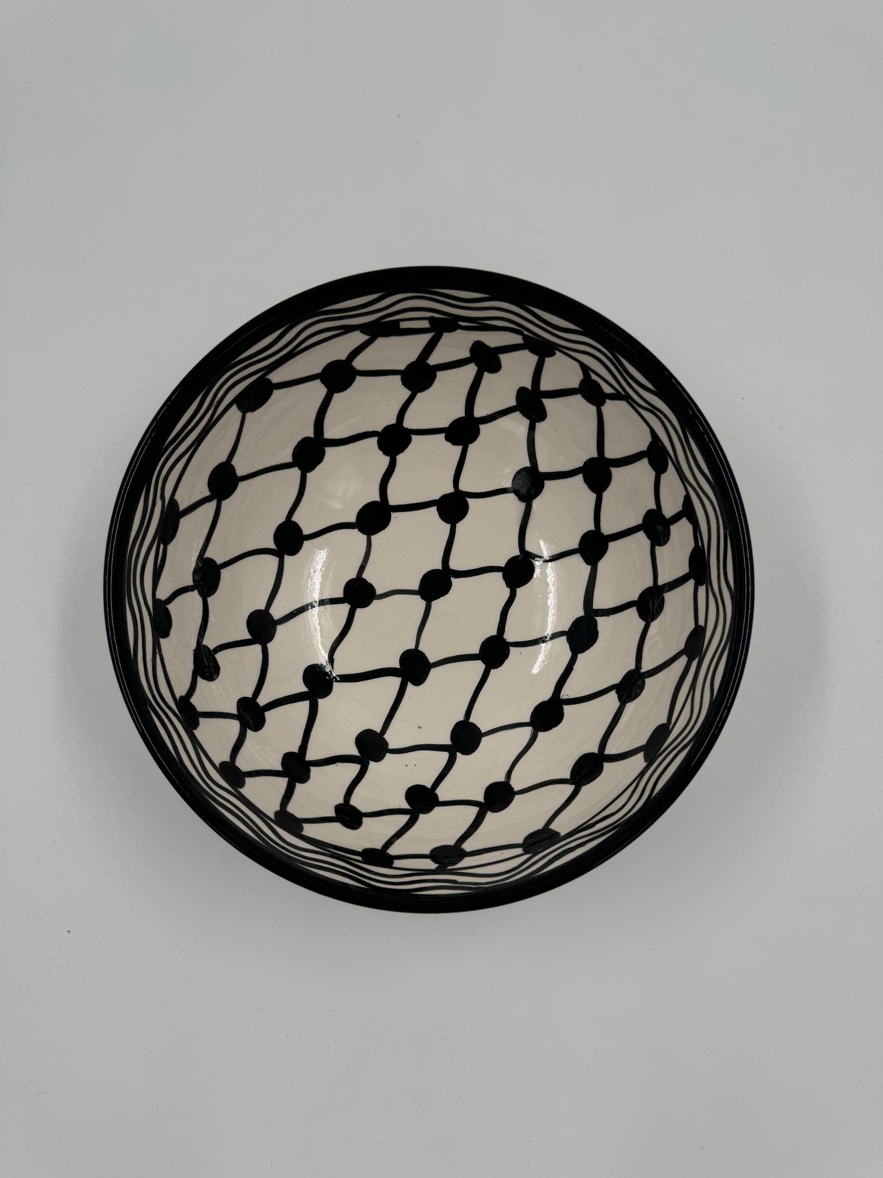 Kuffiyeh Wave Bowl