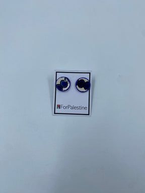 Handmade earrings, 16 mm